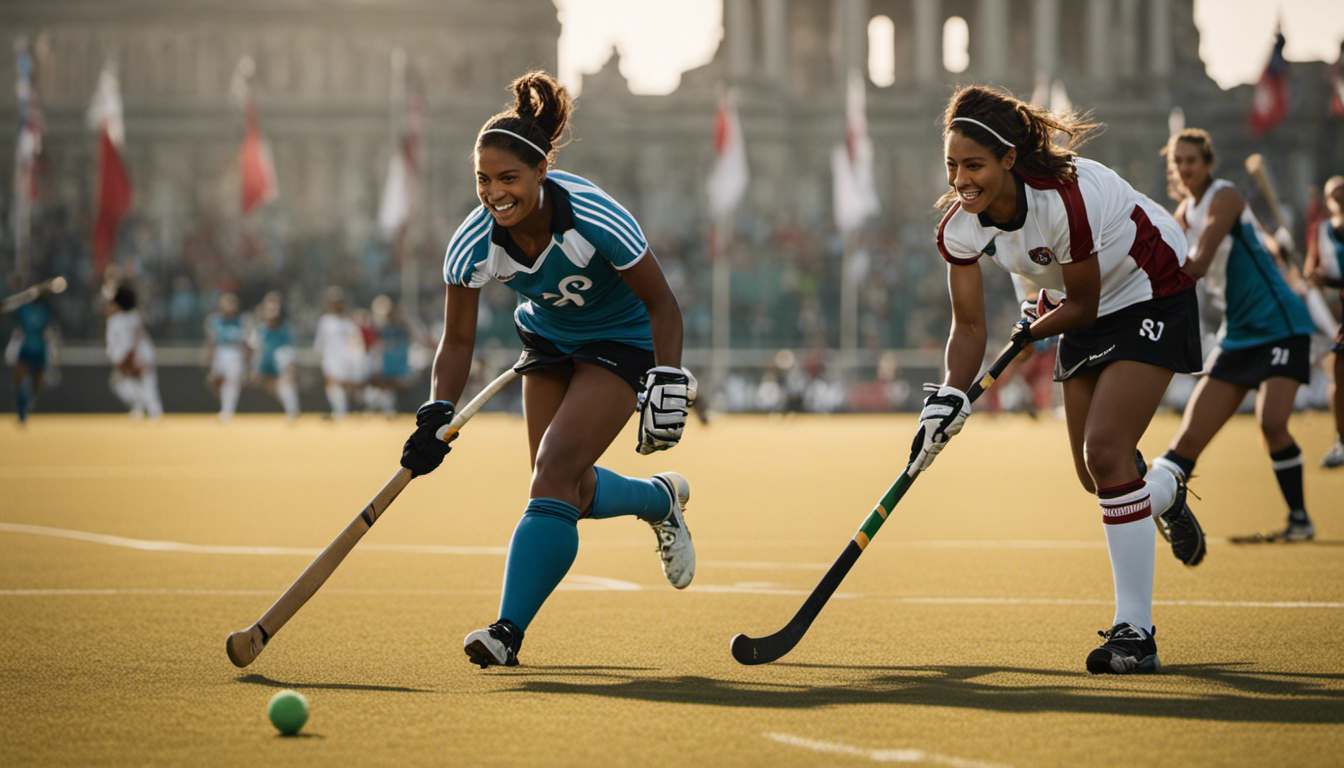 An image capturing the rich historical significance of field hockey