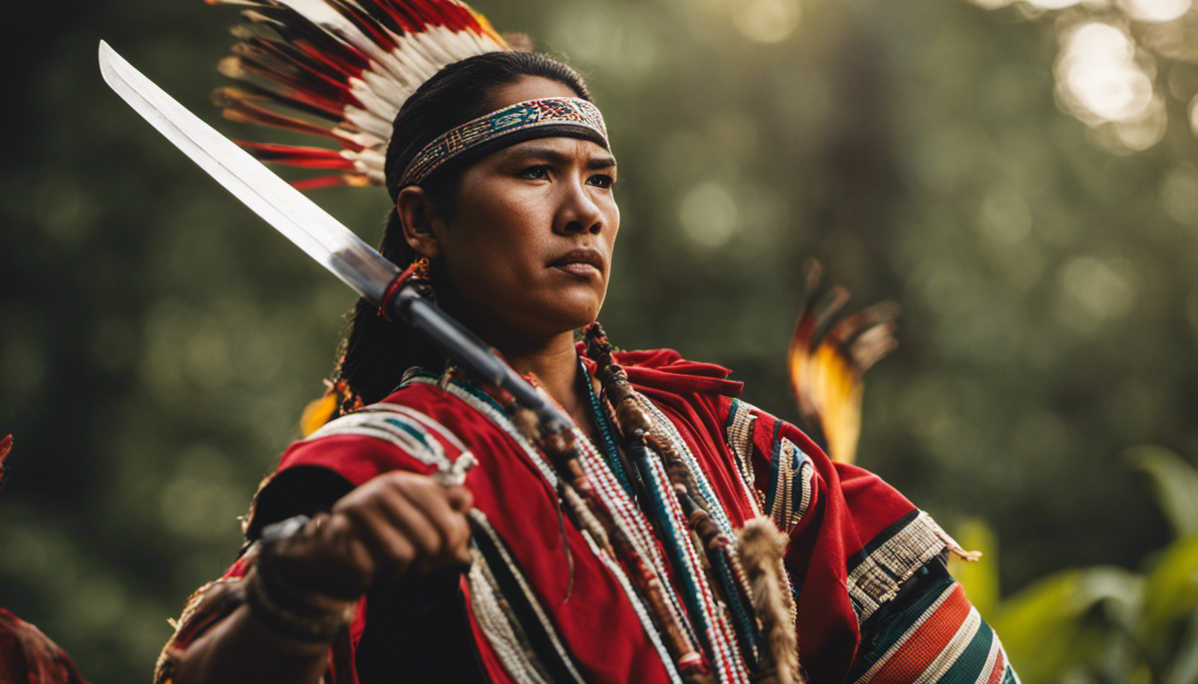 An image showcasing the rich diversity of Indigenous martial arts in the Americas